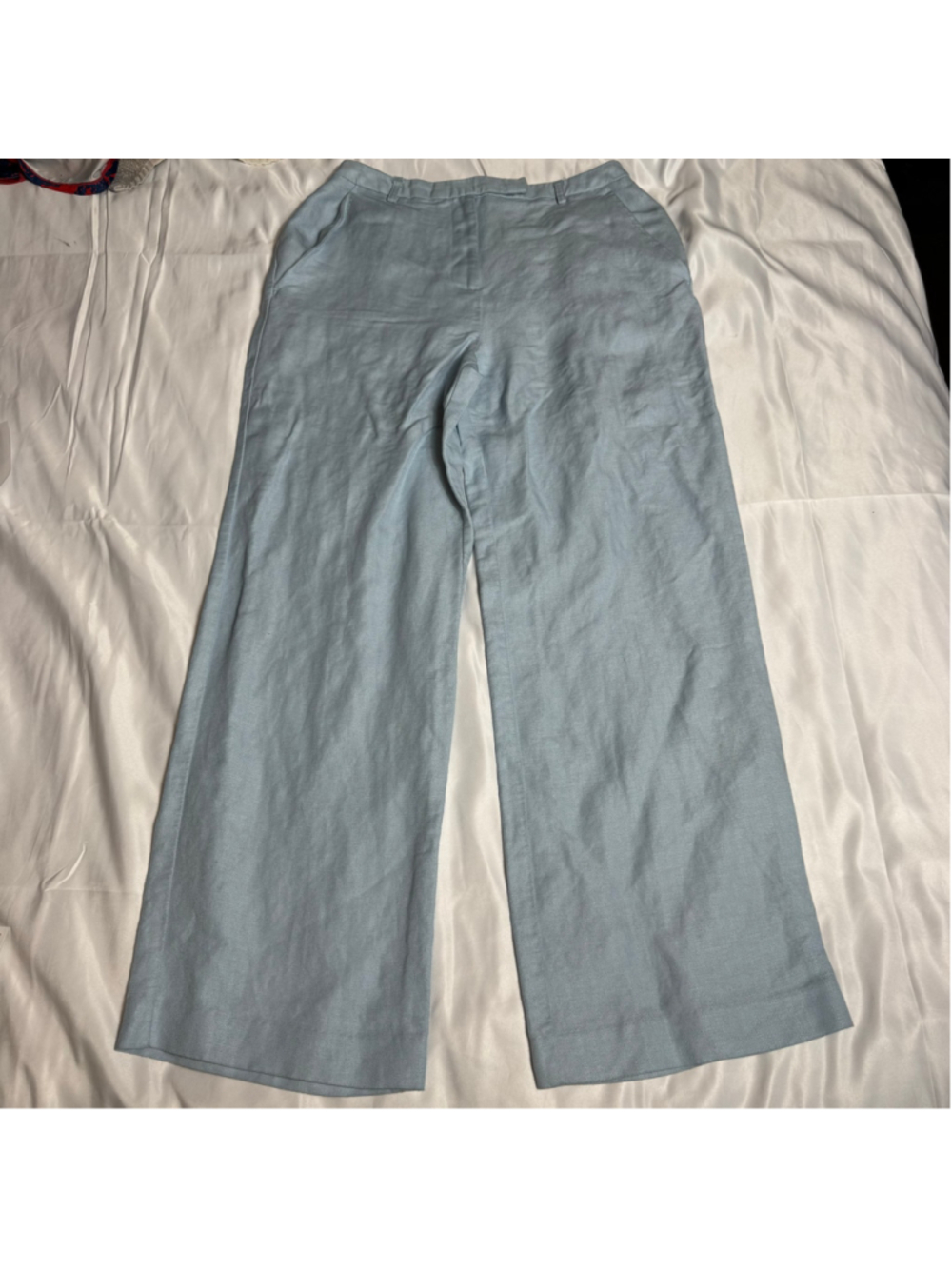 Women's Emma James Wide Leg Pants Size 6 Blue